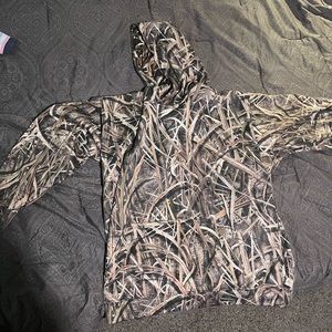 Camouflage mossy oak hunting jacket